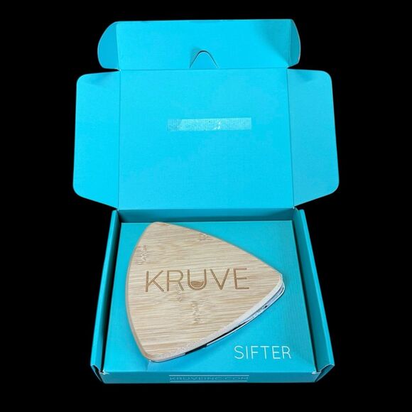 KRUVE Sifter Base With 5 Sieves, Coffee Grind Sifter, Silver - Picture 1 of 13